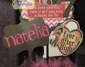 Ever After High Centerpieces