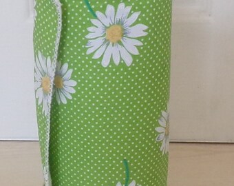 set of 6 reusable kitchen towels / unpaper paper towels/plastic free cleaning cloths/kitchen decor/floral kitchen decor/green kitchen decor