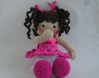 Doll Susi Amigurumi crochet pattern