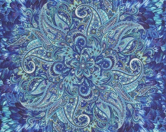 Belize by Chong-A Hwang for Timeless Treasures. This is a fabric panel 23.5" by 44."