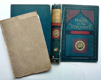 1887 Antique Book Covers