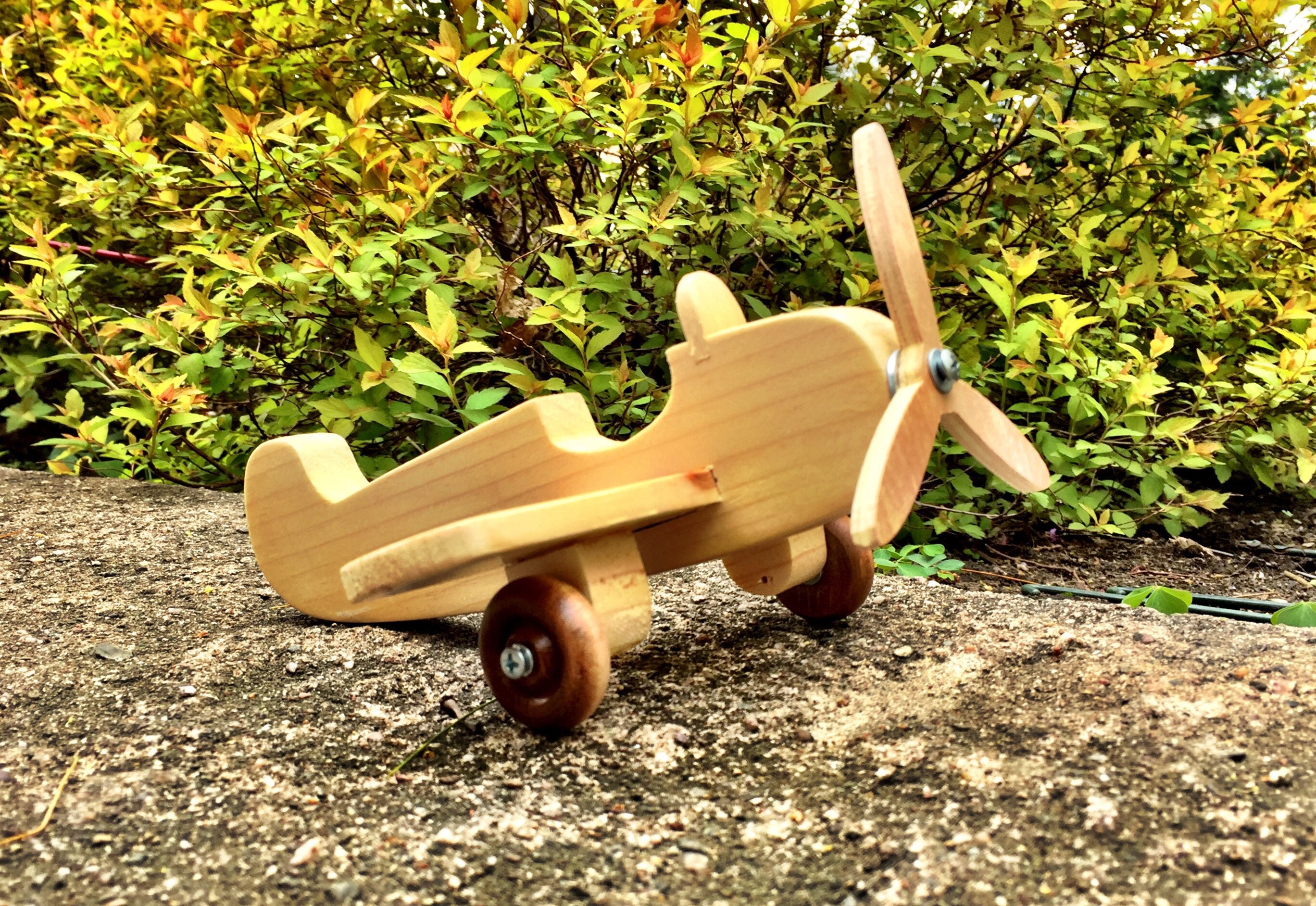 toy plane with propeller