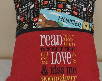 Mickey Mouse Reading Pillow