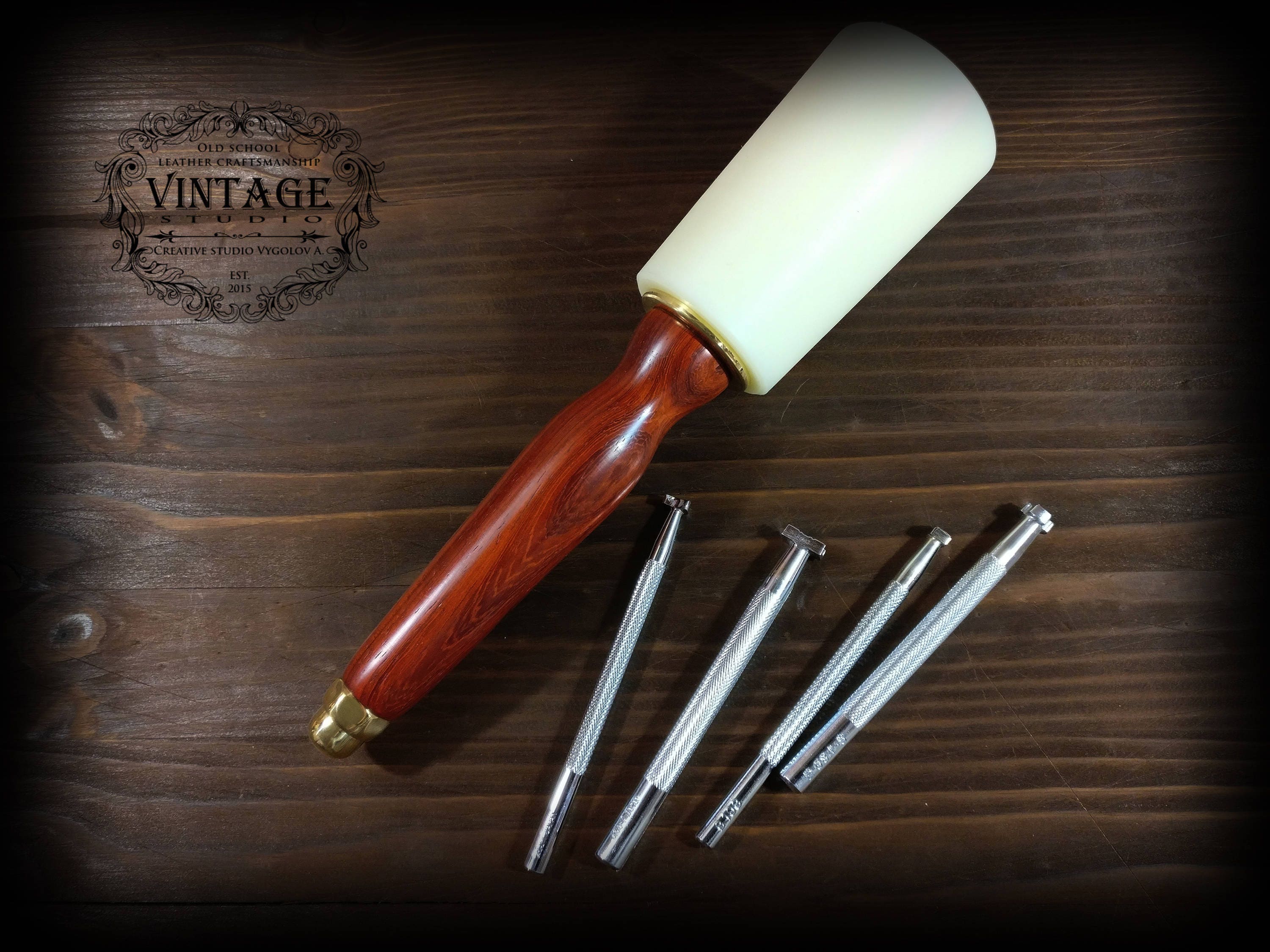 Leathercraft Maul Hammer Leather Tools & Leatherwork 18oz