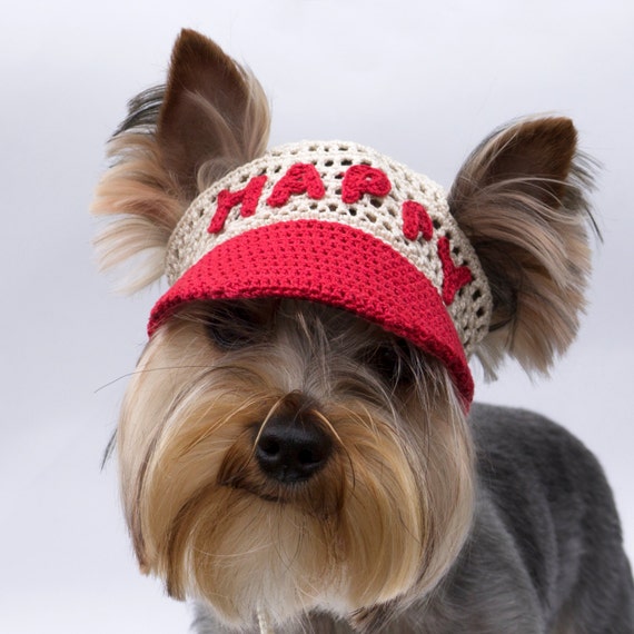 Dog's cap With Text/ Baseball Cap for dog/Visor Cap for