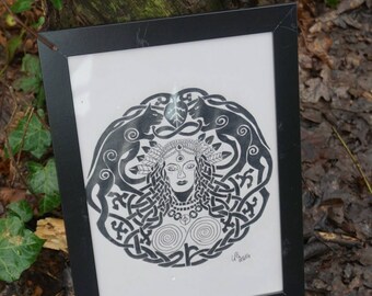 Original Freya drawing