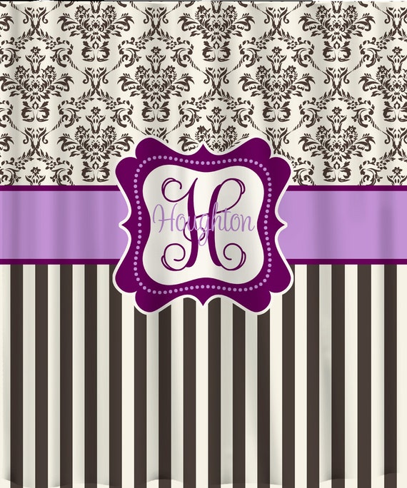 Personalized Shower Curtain Custom with your Name or