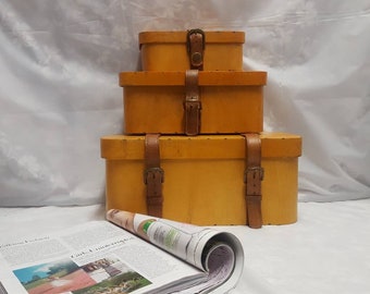 Set of 3 Vintage Decorative Boxes