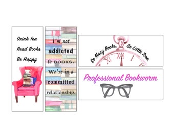 Booklovers Bookmarks