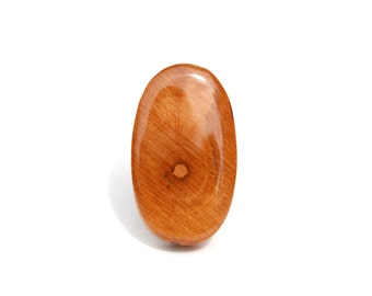 Natural wood statement Ring, reclaimed wood ring, eco friendly jewelry, wood jewelry, bridesmaid gift, Starlight Woods
