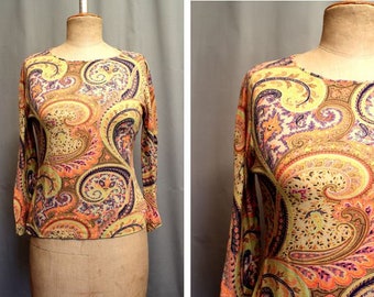 Luxury ETRO Paisley Shirt - Size M