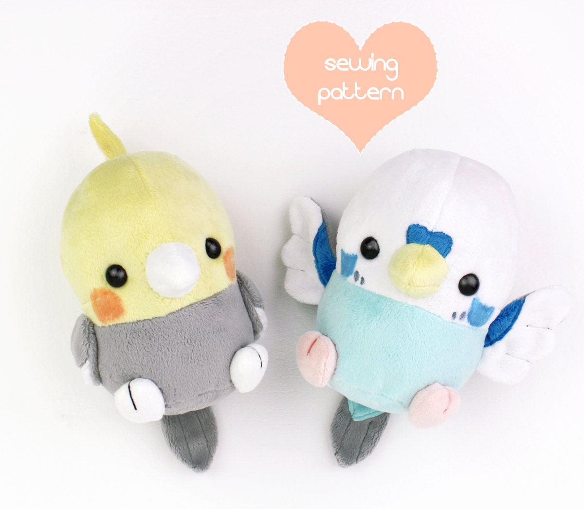 kawaii plush pattern