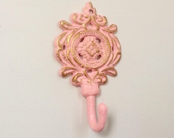 Decorative Wall Hook (SINGLE), Shabby Chic Hook, Shabby Chic Decor, Ornate Hook, Coat Hook, Jewelry Hook, Towel Hook
