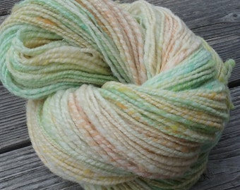 Hand Spun Babydoll Southdown Slub Yarn Dk Weight