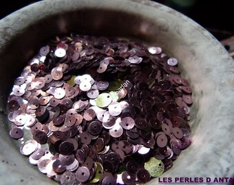 antique metal sequins vintage sequins