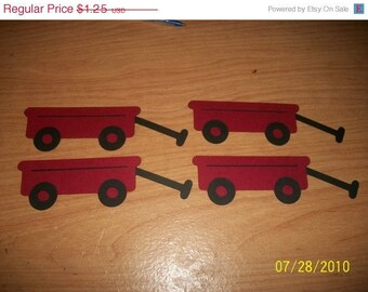 Wagon die cuts- set of 8