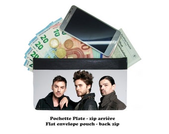 Zip envelope pouch - 30 seconds to mars - 01-01