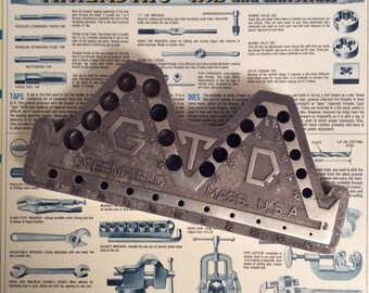 Vintage Twist Drill Bit Index