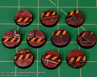 25mm INDUSTRIAL BASES (Set of 10)