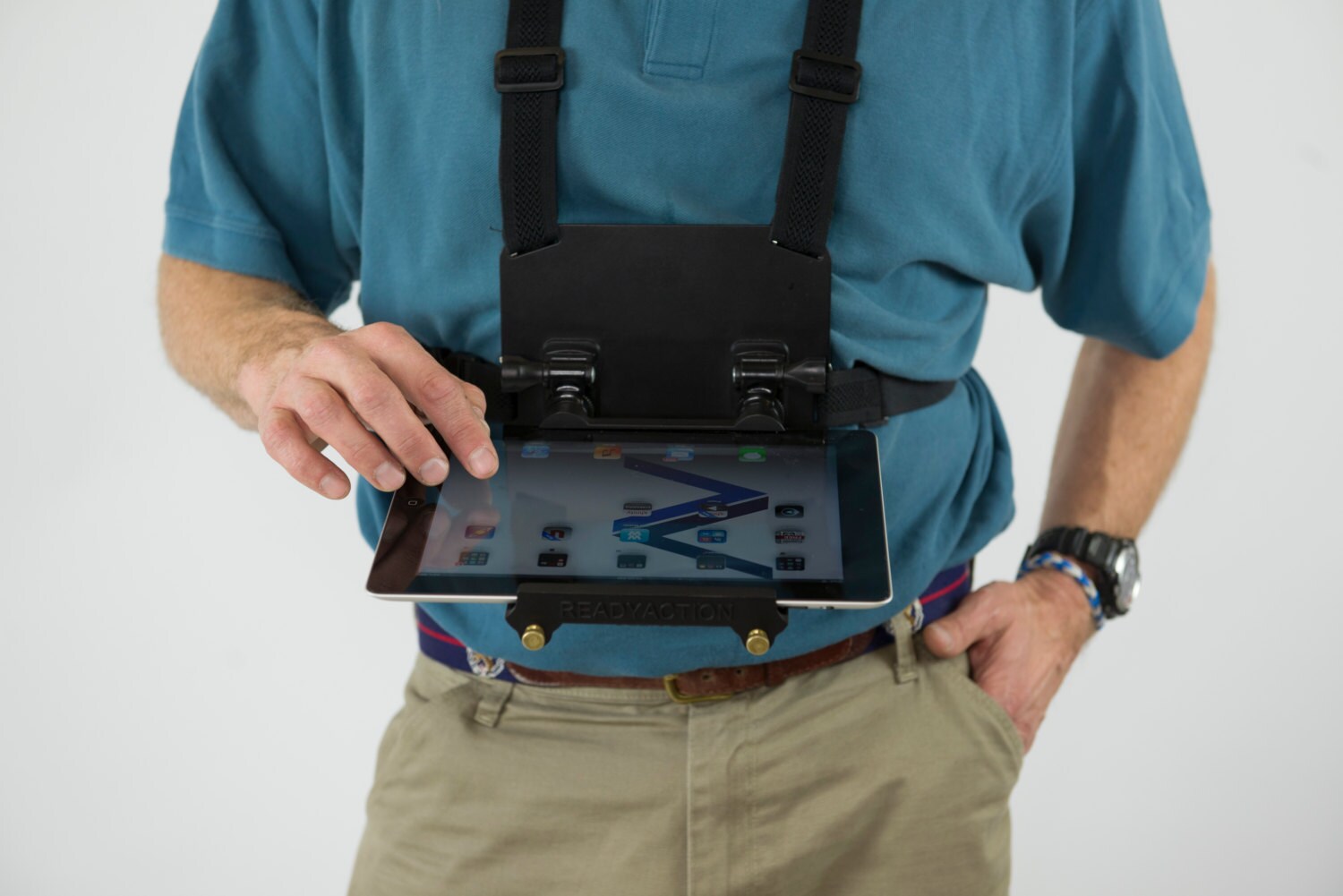 READYACTION Office Tablet Chest Harness for iPad Air 9.7