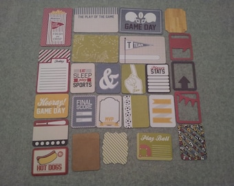 We R Memory Keepers GAME DAY project life - set of 25