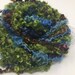 The Wise Man - curly hand spun bulky art yarn, lockspun tailspun