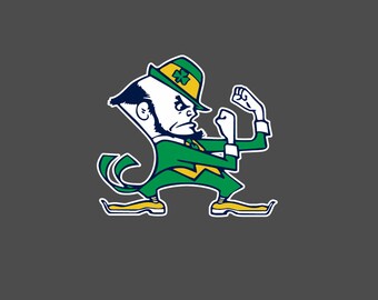 Notre Dame Fighting Irish Full Color - Die Cut Decal