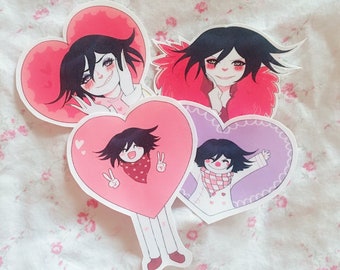 kokichi ouma lovely sticker set