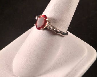 Oregon Sunstone Sterling Silver Ring