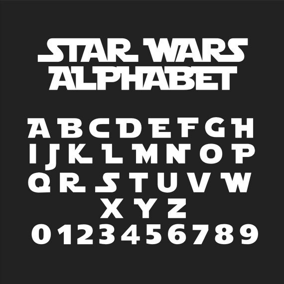 Star Wars Font - FREE DOWNLOAD