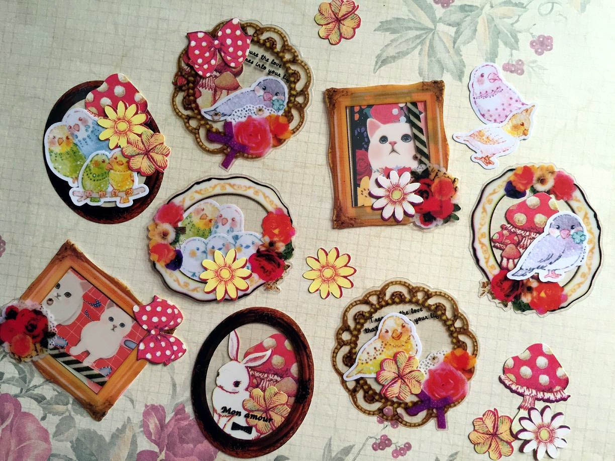 frame sticker Retro frame photo frame picture frame sticker