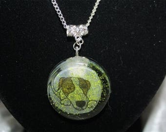 resin Greyhound jewelry