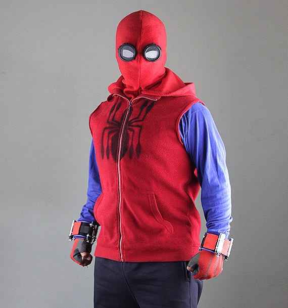 spiderman gloves with web shooters