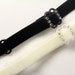3/8" Black|Ivory Velvet Rhinestone Buckle Bra Straps Adjustable Stretch Elastic Bra Strap for Shoulder Accessories Lingerie Decorative Bra