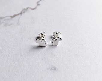 Earrings silver squirrel earrings