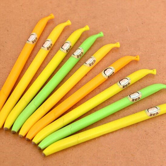Banana gel pen Banana pen Fruit pen