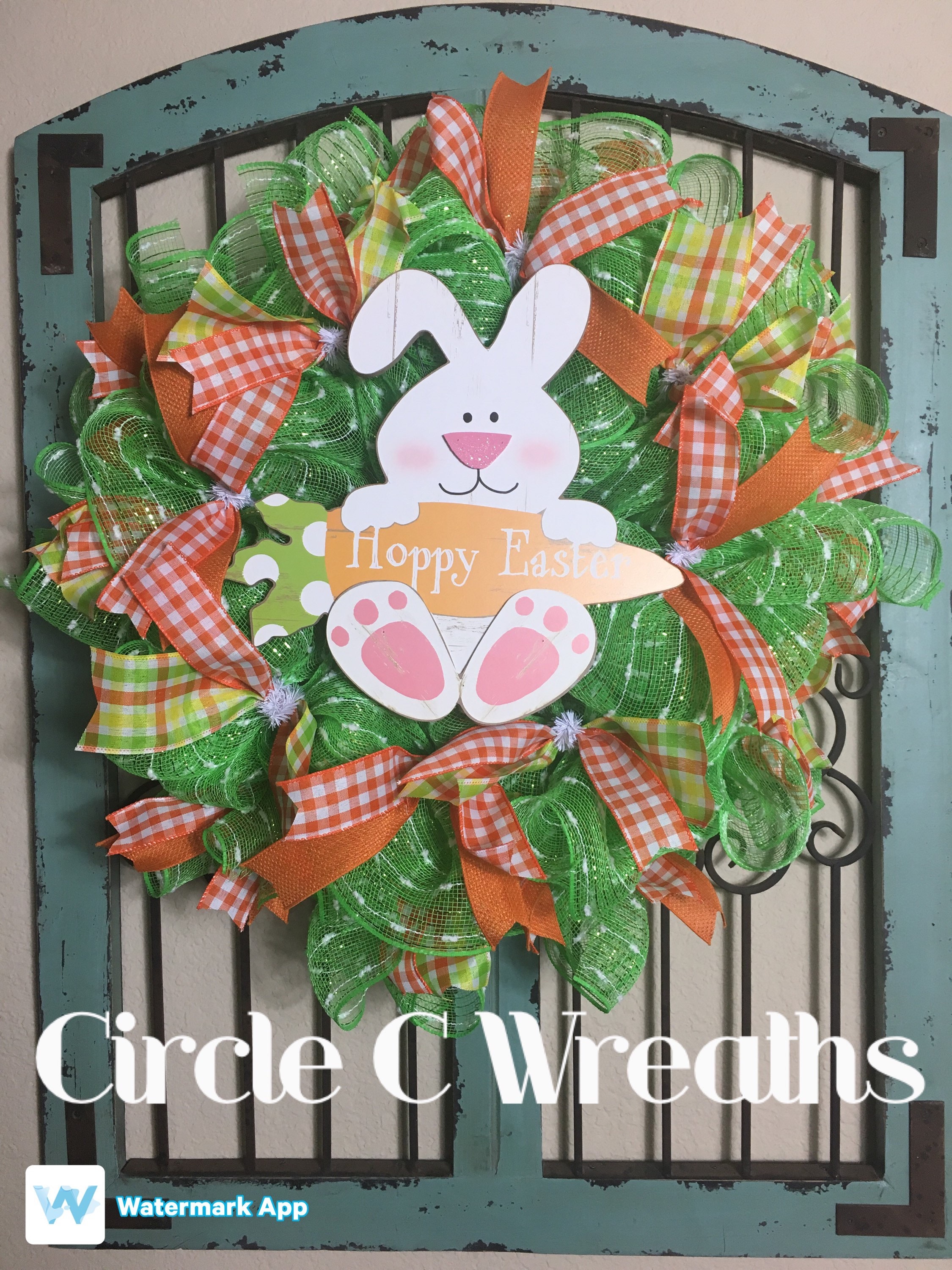 Happy Easter Front Door Wreath, Easter Front Door Wreath, Easter ... Happy Easter Front Door Wreath, Easter Front Door Wreath, Easter ...