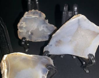 Moss Agate--set of 3 slabs