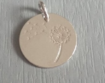 15 mm sterling silver medal