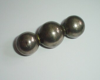 Silver brooch Mexican poss sterling Serafin Moctezuma vintage old