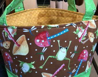 Sweater Project Bag, Sweater Bucket, Extra Large Knitting Bag, Yarn Storage, Extra Large Drawstring Bag, Blanket Project Bag, Sewing Bag