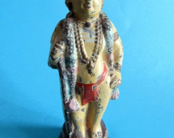 Appar. South India Hindu Saint Terracotta Figure.