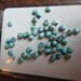 4mm Turquoise Cabochons-12 stone parcel