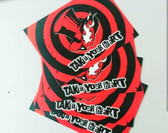 Persona 5 calling cards (4 in each order)