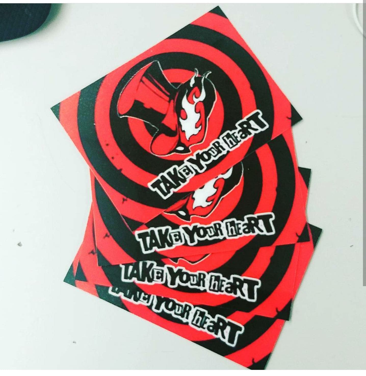 Persona 5 calling cards 4 in each order