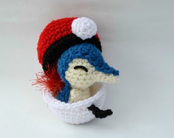 Cyndaquil Plush Pokemon Amigurumi Doll