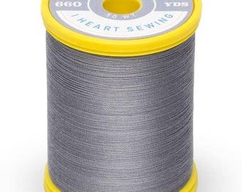 Sterling Sulky Cotton + Steel Thread, 1295, Cotton Sewing Thread