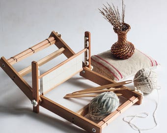 Weaving loom. Table loom. Weaving loom kit. Working section - 40 cm