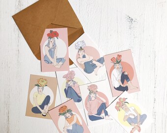 The Garden Illustrated Card Set