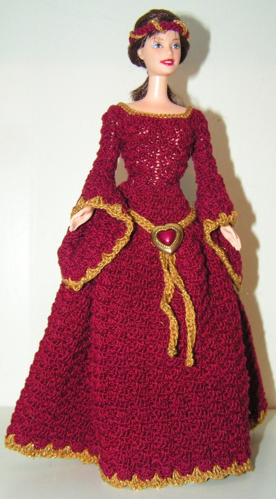 Crochet Pattern Barbie Guinevere